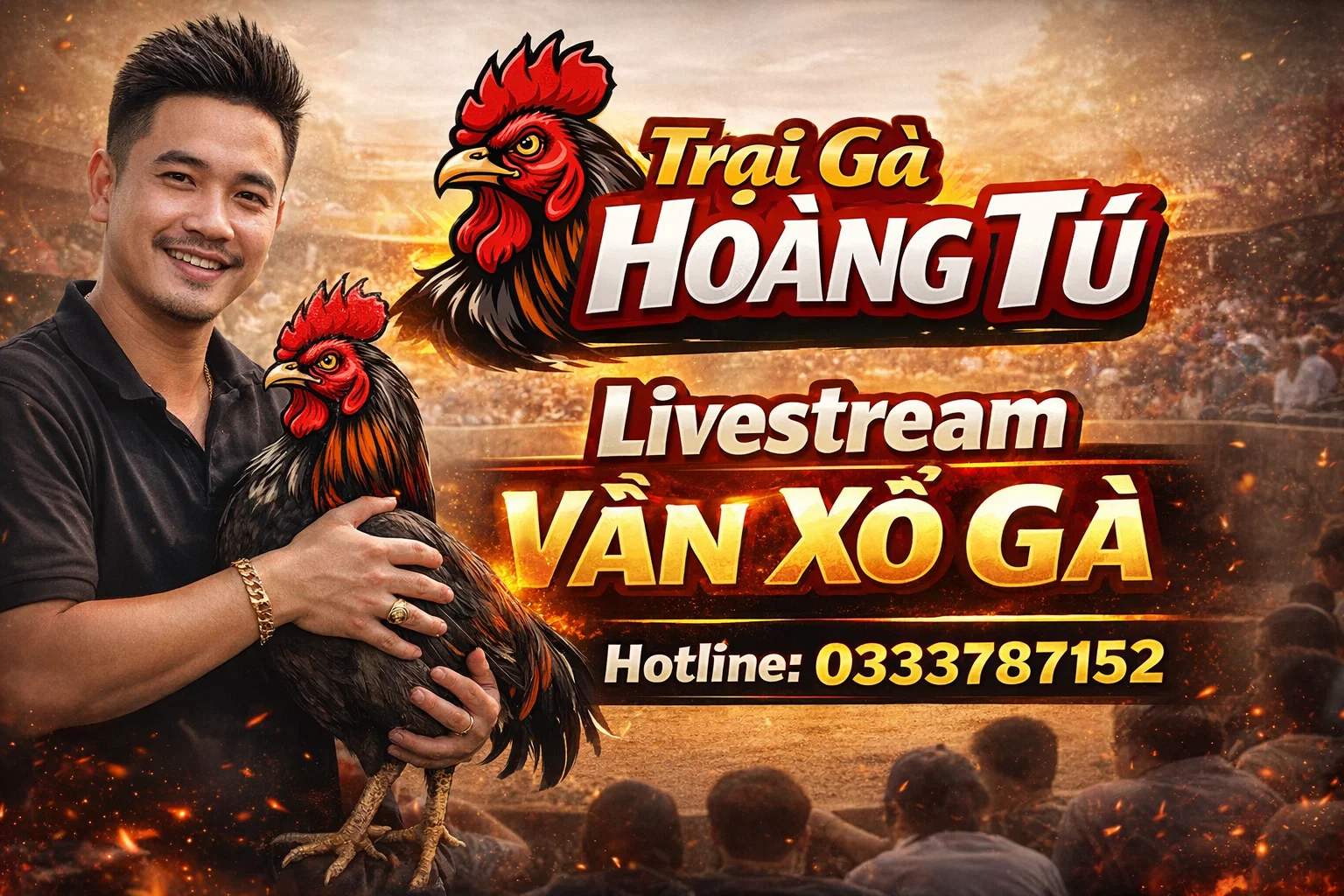 Xem Ngay: Vần Xổ Gà Trực Tiếp Ngày 16/01/2026